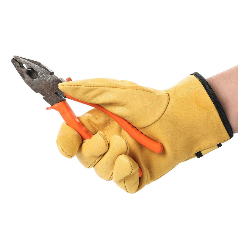 Töökindad Pehme lambanahk, autojuht jahindus autoga talu Aed Keevitamine Turvalisus Kaitse Mehaanikkinnas