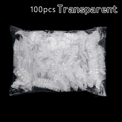 100 τμχ Αδιάβροχο κάλυμμα αυτιού μιας χρήσης Αδιάβροχο κάλυμμα μπάνιου ντουζιέρας Καλύμματα προστασίας αυτιών Καλύμματα βαφής μαλλιών Εφάπαξ ωτοασπίδες εύχρηστες