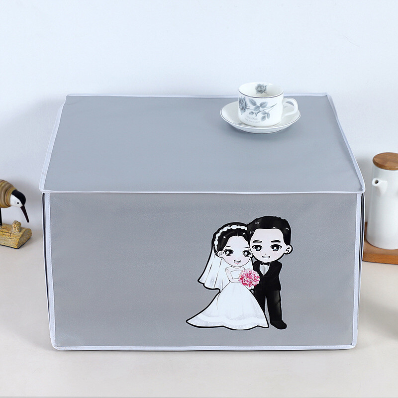 Mikrobangų krosnelės dangtis Dulkėms atsparus dangtis Nelaidus alyvai ir vandeniui elektrinės orkaitės alyvos virtuvės 4 pusių orkaitės dangtis Visas dangtis medžiaginė orkaitė