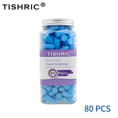 TISHRIC Ωτοασπίδες ύπνου Ωτοασπίδες μείωσης θορύβου Αντιθορύβου Προστασία ακοής Ωτοασπίδες Μαλακές πολύχρωμες ωτοασπίδες για κολύμπι