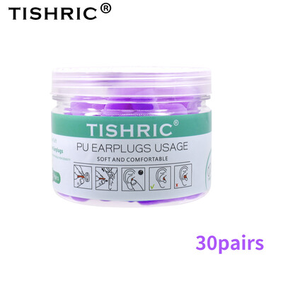 TISHRIC Ωτοασπίδες ύπνου Ωτοασπίδες μείωσης θορύβου Αντιθορύβου Προστασία ακοής Ωτοασπίδες Μαλακές πολύχρωμες ωτοασπίδες για κολύμπι