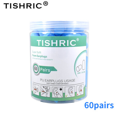 TISHRIC Ωτοασπίδες ύπνου Ωτοασπίδες μείωσης θορύβου Αντιθορύβου Προστασία ακοής Ωτοασπίδες Μαλακές πολύχρωμες ωτοασπίδες για κολύμπι