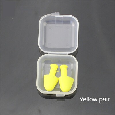 1 Poros plaukimo ausų kištukai, skirti vaikams vandens sporto treniruotėms, vandeniui atsparūs silikoniniai ausų kištukai, triukšmą slopinantys miego kištukai