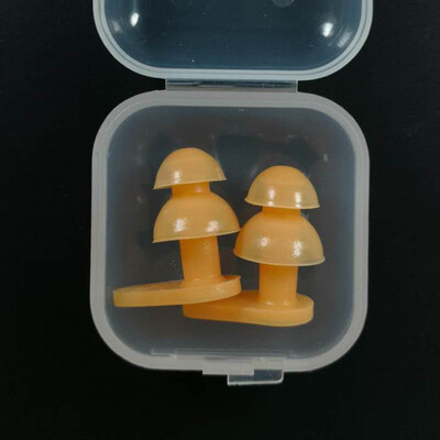 Μαλακό κατά του θορύβου ωτοασπίδα αδιάβροχη κολύμβηση Ωτοασπίδες κολύμβησης σιλικόνης μείωση θορύβου ύπνου Ενήλικες Παιδιά Κολυμβητές Καταδύσεις