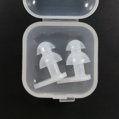 Μαλακό κατά του θορύβου ωτοασπίδα αδιάβροχη κολύμβηση Ωτοασπίδες κολύμβησης σιλικόνης μείωση θορύβου ύπνου Ενήλικες Παιδιά Κολυμβητές Καταδύσεις