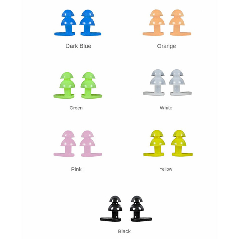 Μαλακό κατά του θορύβου ωτοασπίδα αδιάβροχη κολύμβηση Ωτοασπίδες κολύμβησης σιλικόνης μείωση θορύβου ύπνου Ενήλικες Παιδιά Κολυμβητές Καταδύσεις