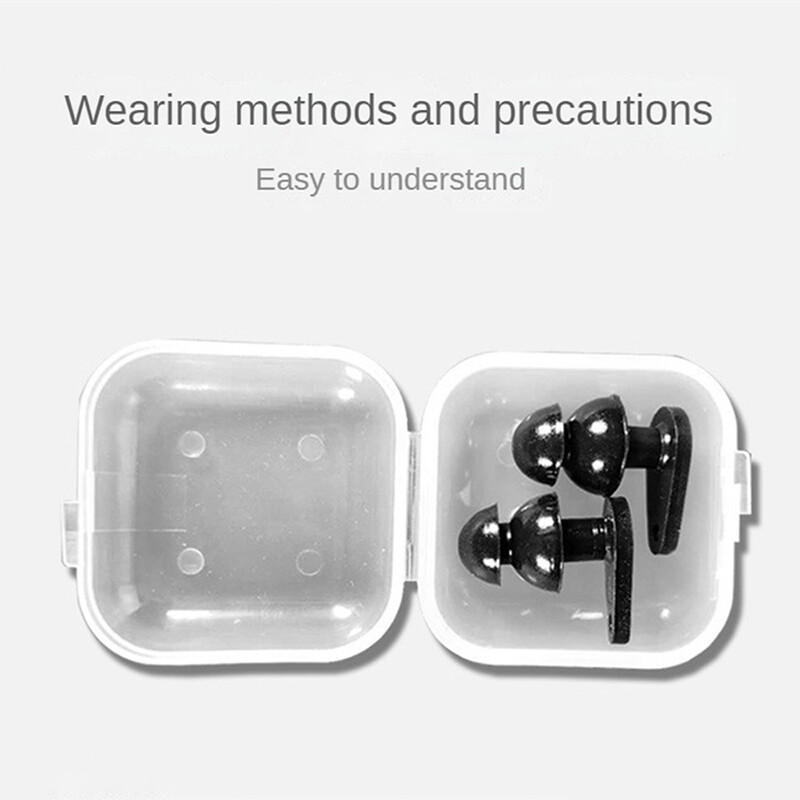 Μαλακό κατά του θορύβου ωτοασπίδα αδιάβροχη κολύμβηση Ωτοασπίδες κολύμβησης σιλικόνης μείωση θορύβου ύπνου Ενήλικες Παιδιά Κολυμβητές Καταδύσεις