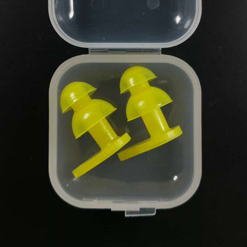 Μαλακό κατά του θορύβου ωτοασπίδα αδιάβροχη κολύμβηση Ωτοασπίδες κολύμβησης σιλικόνης μείωση θορύβου ύπνου Ενήλικες Παιδιά Κολυμβητές Καταδύσεις