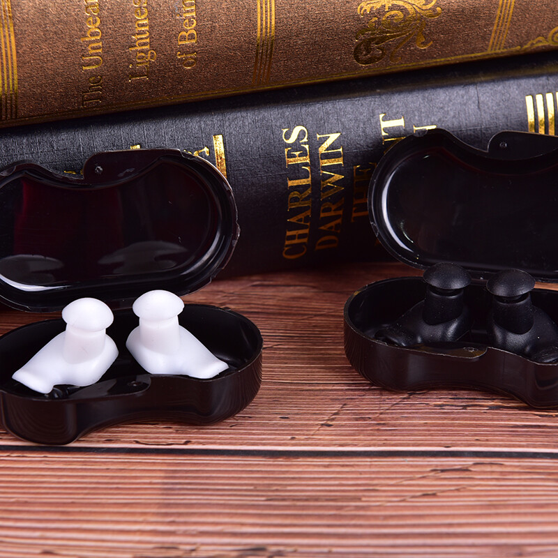 Silikoniniai miegamieji ausų kištukai, garso izoliacija, ausų apsauga, ausų kištukai, apsaugantys nuo triukšmo.