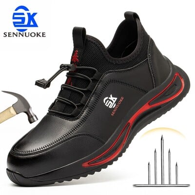 Ανδρικά παπούτσια ασφαλείας για εργασία SteelToe Industrial Boots Ανδρική προστασία για τα πόδια Αδιάβροχα που είναι αδιάβροχα