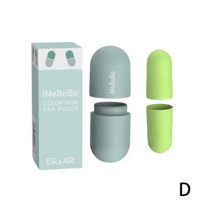 Ωτοασπίδες Tapones Oido Ruido Ωτοασπίδες Μείωση θορύβου Sleep Sleep Plug Ωτοασπίδες Φίλτρο για Αυτιά Μαλακό Σφουγγάρι Ηχομονωτικό 2τμχ