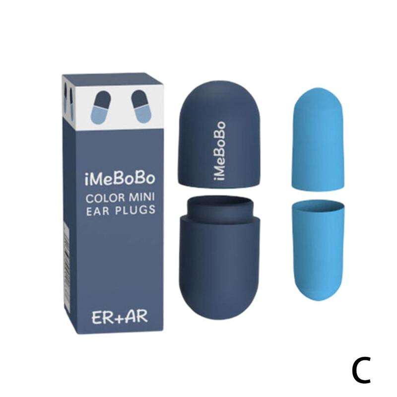 Ωτοασπίδες Tapones Oido Ruido Ωτοασπίδες Μείωση θορύβου Sleep Sleep Plug Ωτοασπίδες Φίλτρο για Αυτιά Μαλακό Σφουγγάρι Ηχομονωτικό 2τμχ