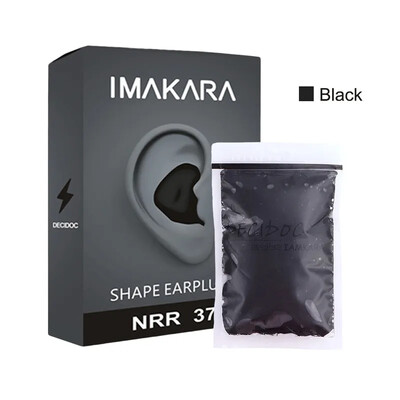 1 set dopuri pentru urechi din PU cu formă modelabilă, anti-zgomot, pentru reducerea zgomotului, pază de somn moale, anti-sforăit, pentru îngrijirea sănătății, dop de urechi pentru somn