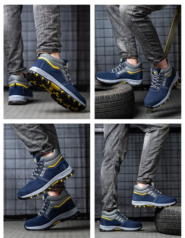 Παπούτσια Ασφαλείας Εργασίας Ανδρικά Παπούτσια Ασφαλείας Αντικραδασμικά Αντικραδασμικά Παπούτσια Εργασίας Αθλητικά Παπούτσια Ατσάλινα Παπούτσια Ατσάλινες Ανδρικές μπότες εργασίας άφθαρτο