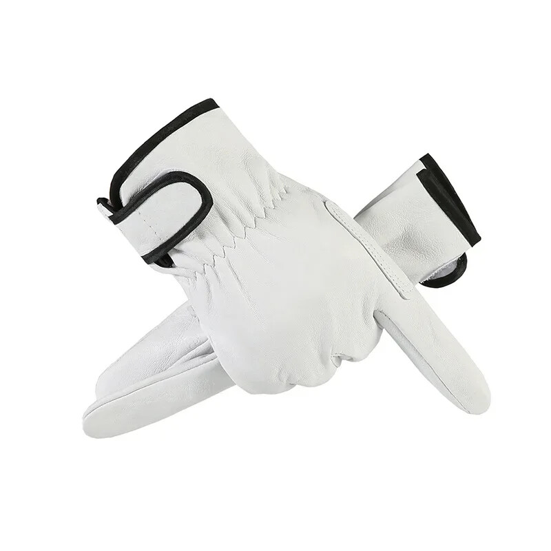 Γάντια εργασίας εργάτες από δέρμα προβάτου εργασίας συγκόλληση ασφάλεια προστασία κήπου αθλητικά γάντια οδηγού μοτοσικλέτας ανθεκτικά στη φθορά