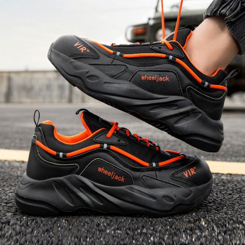 Νέα Μόδα Παπούτσια Ασφαλείας Ανδρικά Παπούτσια Ασφαλείας για Εργασία Ατσάλινα Προστατευτικά Παπούτσια Προστατευτικά Δάκτυλα Πλατφόρμα Διάτρησης Μπότες εργασίας από κατασκευές