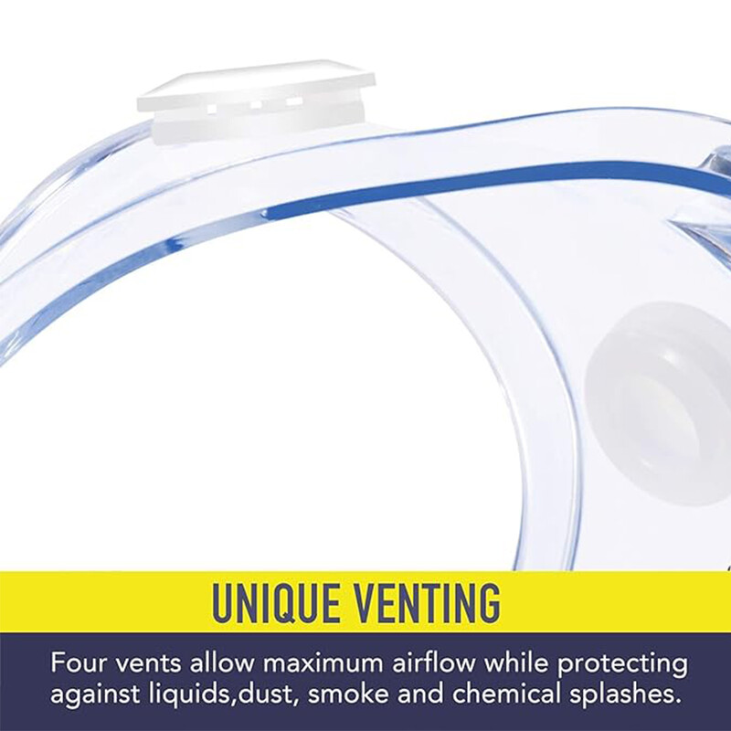 Προστατευτικά γυαλιά CE Ιατρικά συνταγογραφούμενα γυαλιά Anti-Fog Splash Dust Rubber Γυαλιά Eye Protection Work Lab Industrial Unisex