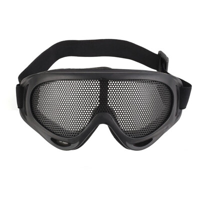 Tactical Airsoft Hunting Metal Mesh Lens Goggle Αθλητικά γυαλιά ασφαλείας Γυαλιά παιχνιδιών CS Αντικρουόμενα γυαλιά Εξοπλισμός στρατιωτικού ανεμιστήρα
