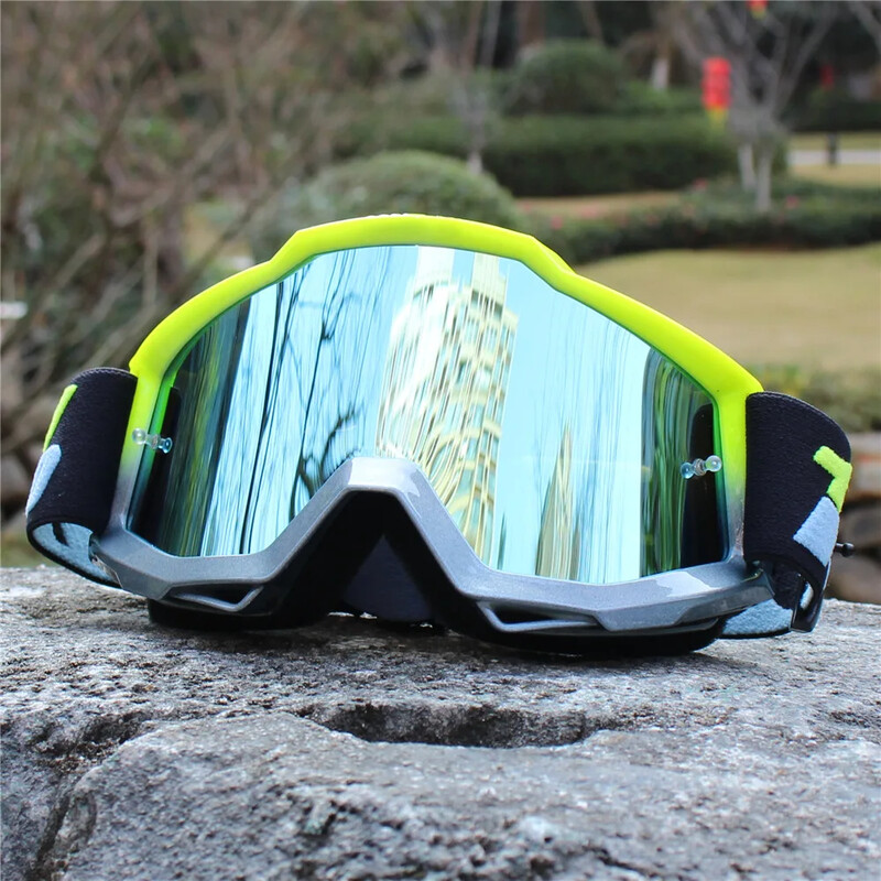 Γυαλιά μοτοσικλέτας Αθλητικά προστατευτικά γυαλιά εξωτερικού χώρου Κράνος βουνού εκτός δρόμου Αντιανεμικά γυαλιά για ποδηλασία