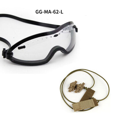 CS Field Tactical Shooting Glasses Goggles Riding Airsoft Paintball Anti Wind Sand Goggle Goggle Helmet Anti Fog Riding Cycling Glasses