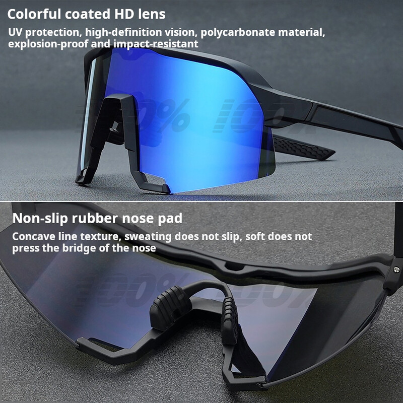 Ανδρικά γυναικεία γυαλιά ηλίου εξωτερικού χώρου Γυαλιά ποδηλασίας MTB Αθλητικά γυαλιά UV400 Bicycle Γυαλιά ποδηλάτου Γυαλιά μοτοσικλέτας χωρίς κουτί