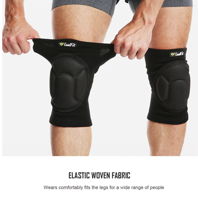 1poros apsauginės kelio įklotai vyrams, moterims, dirbantiems, tinklinio kelių pagalvėlės, storos neslystančios, minkštos šokių antklodės, skirtos klūpimui, joga