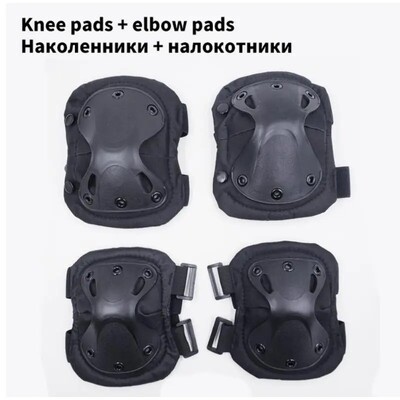 Tactical Knee Pad Ebow Airsoft προστατευτικά μαξιλαράκια αγκώνα γονάτων Combat Paintball Skate Outdoor Sports Safety Guard