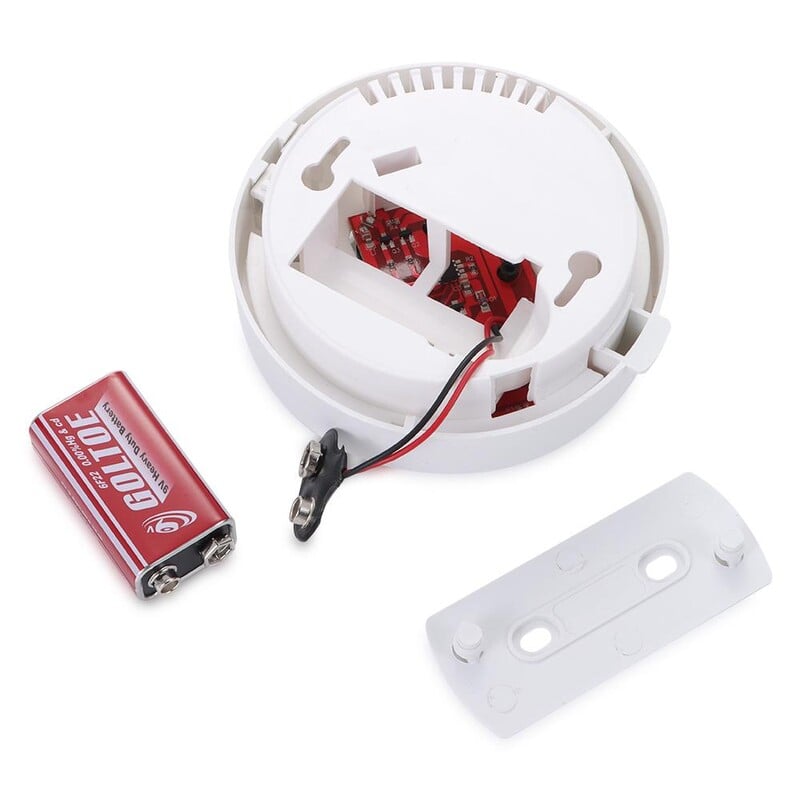 „White Fashion“ dūmų namų apsauga dūmų detektorius, gaisro aptikimo jutiklis, nuodingų dujų jutiklis