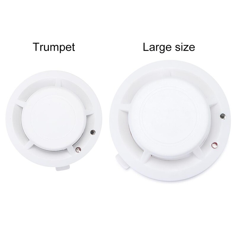 „White Fashion“ dūmų namų apsauga dūmų detektorius, gaisro aptikimo jutiklis, nuodingų dujų jutiklis