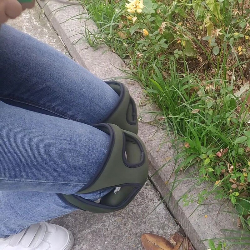 Sodininkystės kelių apsaugos trinkelės Reguliuojamos sutirštintos atminties putų kelio atramos kelio pagalvėlės 1 pora darbo vietos saugos priemonių