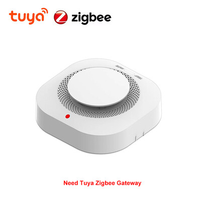 Tuya WiFi ZigBee Smart dūmų detektoriaus jutiklis Apsauga Priešgaisrinė dūmų signalizacija namų apsaugos sistemai per Smart Life APP