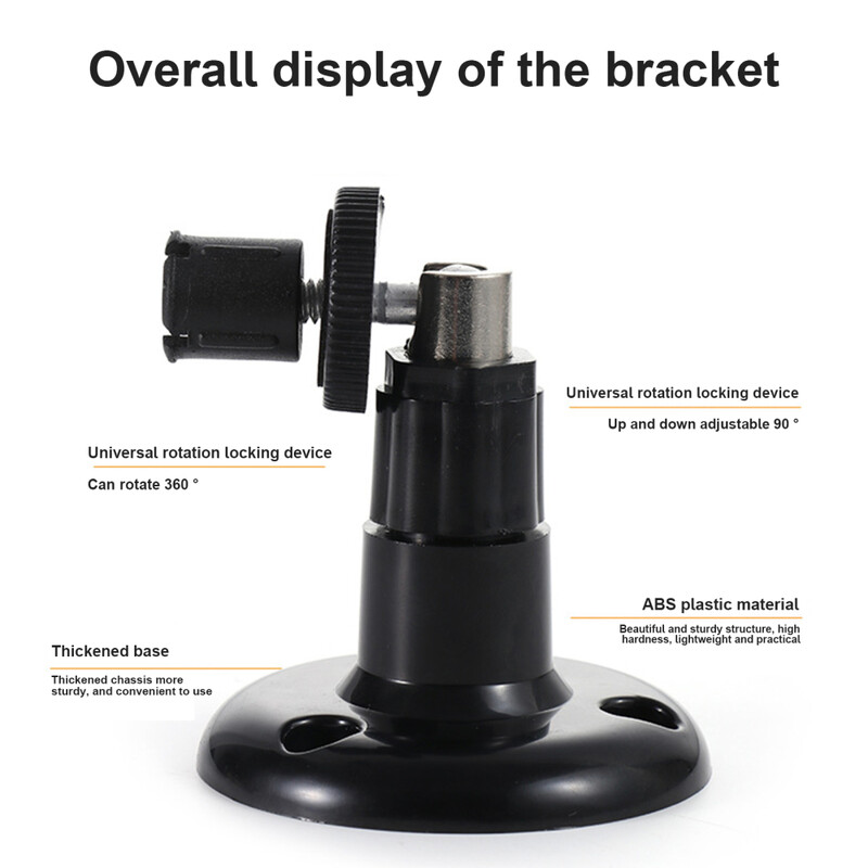 Āra kameras stiprinājuma kronšteins iekštelpu āra sienas stiprinājums 360 grādu rotācijas stiprinājums, kas ir savietojams ar Blink Outdoor 4 kameru