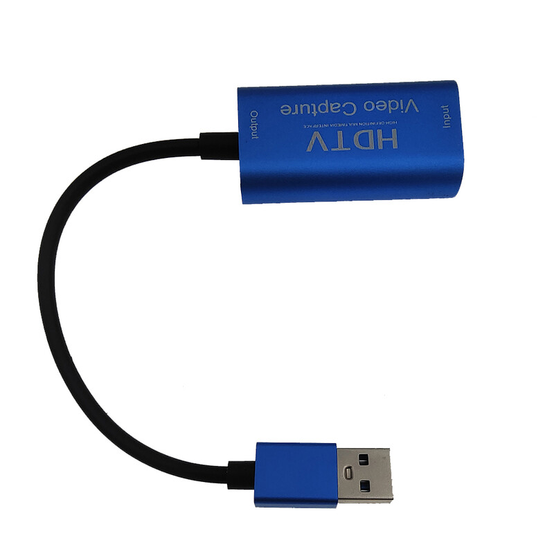 Ar HDMI saderīgs adapteris USB 3.0 kabelis 4K 1080P HD video digitālā pārveidotāja uzņemšanas karte datoram HDTV HD uz USB Game Grabber Record