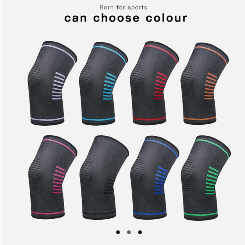 1PC Kompresijas ceļgalu spilventiņi artrozes locītavām Sporta kompresijas ceļgalu balsts Ceļu sargi Ortopēdiskie ceļgalu aizsargi Bondage