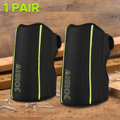 Unisex chrániče kolien, vodeodolné, nastaviteľné popruhy, hrubá EVA pena, neoprén, fluorescenčný lem, na záhradkárčenie, upratovanie, jogu