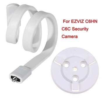 Държач с дълга ръка за XIAOMI/EZVIZ Camera Punchfree Bracket Многофункционална стойка за навиване на детско креватче за монтаж на бебефон на люлка на легло