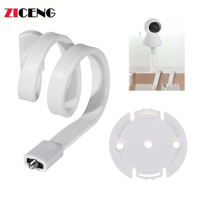 Μακρύς βραχίονας για XIAOMI/EZVIZ κάμερα χωρίς διάτρηση Στήριγμα πολλαπλών λειτουργιών με περιέλιξη κούνιας για βάση παρακολούθησης μωρού σε κούνια κρεβατιού