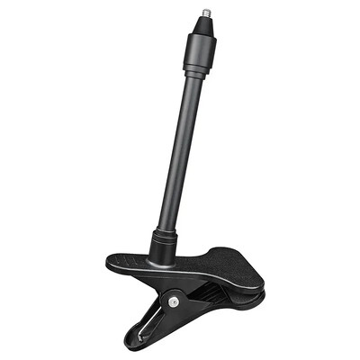 Bez štancēšanas pārnēsājams ar klipu stiprināms tīmekļa kameras statīvs mazuļa monitora kameras turētājam mājās, elastīgs, pagriežams montāžas komplekts, pievienojams gultiņai