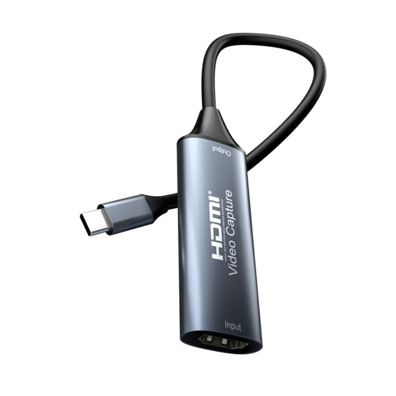 YIGETOHDE Type-C 2.0 video tveršanas karte ar HDMI saderīga 4K 30Hz Game Grabber Record Switch Xbox PS4/5 tiešraides spēlei