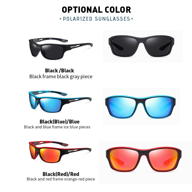 Vėjo nepraleidžiantys akiniai bėgimo ir dviračių sportiniai akiniai nuo saulės vyrams ir moterims poliarizuoti akiniai vairavimo žvejybai slidinėjimo akiniai nuo saulės