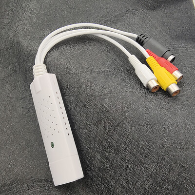 USB 2.0 video tveršanas karte video audio pārveidotājs TV DVD VHS audio tveršanas adapteris karte TV video DVR