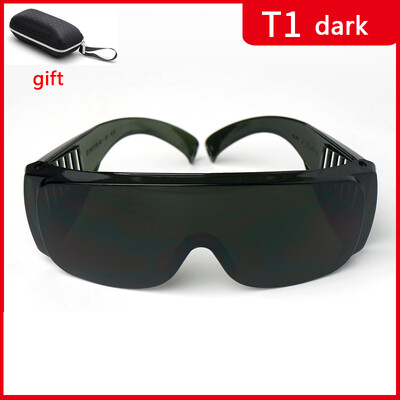 Veido suvirinimo apsauginiai akiniai Tamsi spalva, atspari UV spinduliams Skaidri, apsauganti nuo purslų nuo rasojimo Darbo apsauginiai akiniai