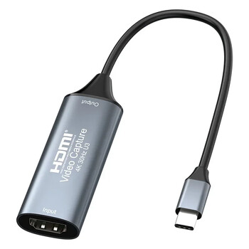 Κάρτα λήψης βίντεο 4K Type-C 1080p 60fps HDMI USB 3.0 2.0 USB-C Εγγραφή παιχνιδιών Grabber για κάμερα PS4 Laptop PC Ζωντανή ροή