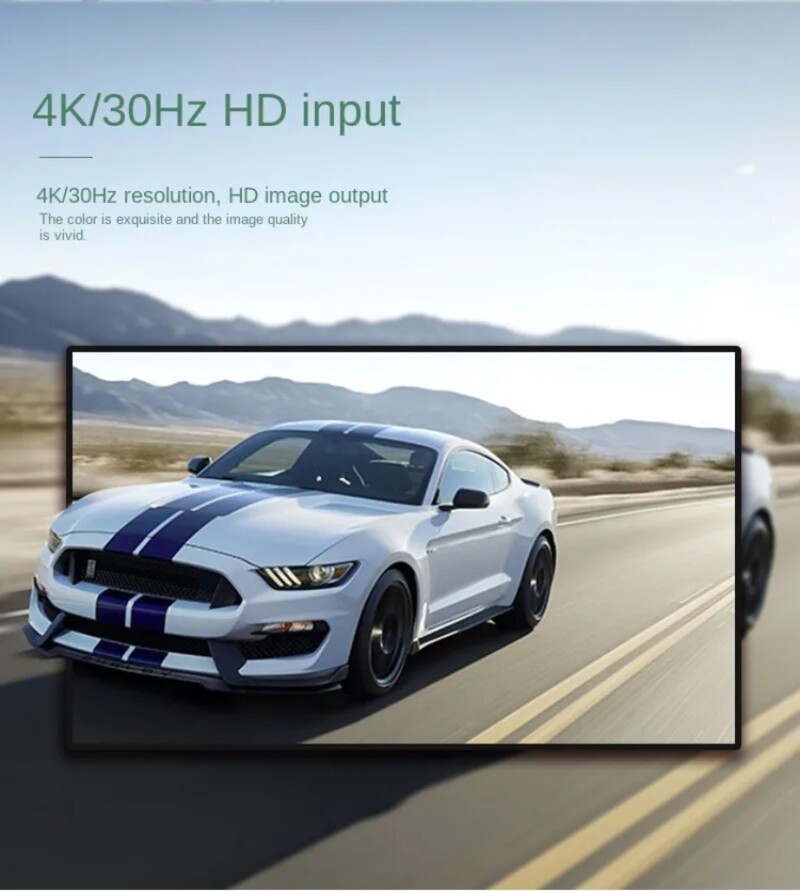 YIGETOHDE USB3.0/2.0 Κάρτα λήψης βίντεο 1080 HDMI συμβατή εγγραφή 4K@30Hz Game Grabber για Switch Xbox PS4/5 Live Broadcast