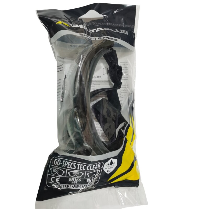 DELTAPLUS Ochelari de protecție antifouling Anti stropire Ochelari rezistenti la praf Protecția ochilor Ochelari de siguranță pentru cercetare industrială Lentilă transparentă