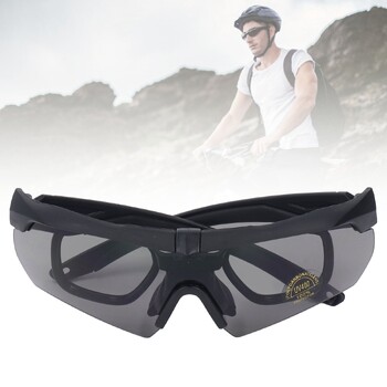 ZK30 Impact Goggles Спортни очила за колоездене на открито с прозрачни жълти сменяеми лещи