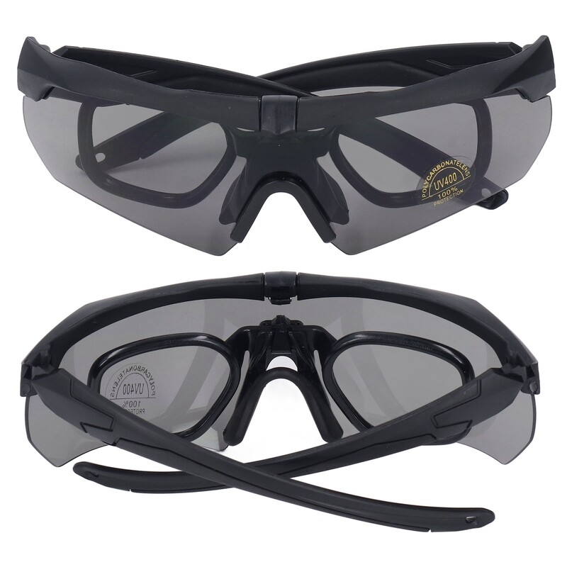 ZK30 Impact Goggles Спортни очила за колоездене на открито с прозрачни жълти сменяеми лещи