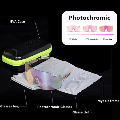 Ochelari de soare pentru ciclism Ochelari fotocromatici Bărbați Femei UV400 MTB Mountain Bike Road Bicicletă Ochelari de călărie Ochelari de sport în aer liber