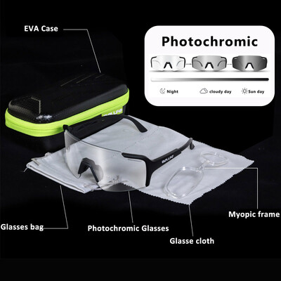 Ochelari de soare pentru ciclism Ochelari fotocromatici Bărbați Femei UV400 MTB Mountain Bike Road Bicicletă Ochelari de călărie Ochelari de sport în aer liber