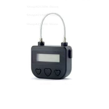 Smart Time Lock LCD дисплей Time Lock Водоустойчив USB акумулаторен временен таймер Катинар Електронен таймер за пътуване